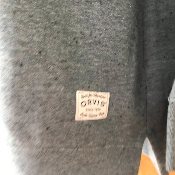 NWOT Orvis Blue Marl Crewneck Tunic-Style Sweatshirt X-Large - Picture 9 of 15